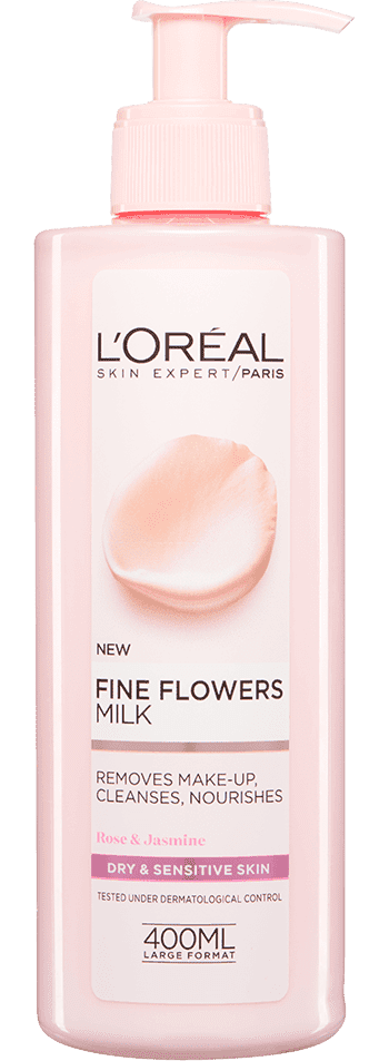LOReal Paris Fine Flower Milk 400ml LOReal Paris Fine Flower Milk 400ml